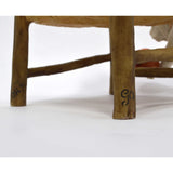 Vintage CAPODIMONTE 9" PORCELAIN 'CAT ON CHAIR' Ceramic Art Pottery "G. ARMANI"