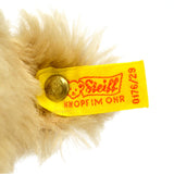 STEIFF "TEDDY BABY" BEAR Rare 1930 Replica #0176/29 w/ COLLAR & BELL 11" Blonde