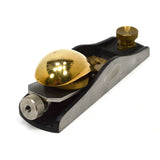 Sleek! LIE NIELSEN 'ADJUSTABLE MOUTH BLOCK PLANE' No. 60-1/2 Bronze/Brass (L-N)