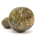 Ancient? FREE BLOWN GLASS FLASK 3.25" Bottle/Vessel ROMAN? c.100-300 AD? Patina!