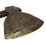 Antique SHIP CARPENTERS BROAD AXE Kent Type by AMOSKEAG AX CO Pre-Underhill RARE