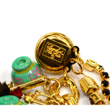 Excellent! LUNCH AT THE RITZ "CHINESE TAKEOUT" CHARM BRACELET Teapot CHOPSTICKS+