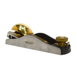 Sleek! LIE NIELSEN 'ADJUSTABLE MOUTH BLOCK PLANE' No. 60-1/2 Bronze/Brass (L-N)