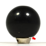 Vintage 8-BALL GEAR SHIFT KNOB Hot/Rat Rod POOL EIGHT-BALL Screw-Adjust Adapter!