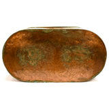 Antique COPPER ROASTING PAN (No Lid) LARGE HANDLED TUB, 11.5 Gallon/44 Liter Pot