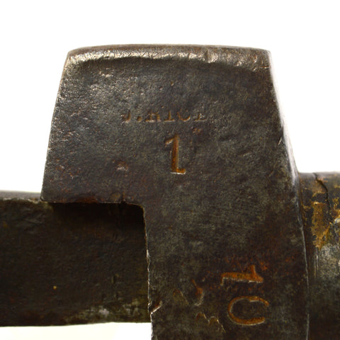 Antique NUT WRENCH-HAMMER COMBO TOOL by J. RICE & CO. Unusual SCREW-ADJUST Rare!