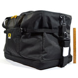 New! MOUNTAINSMITH "ZIP TOP TOTE" Size LARGE 25"x15"x16" Black w/ Shoulder Strap