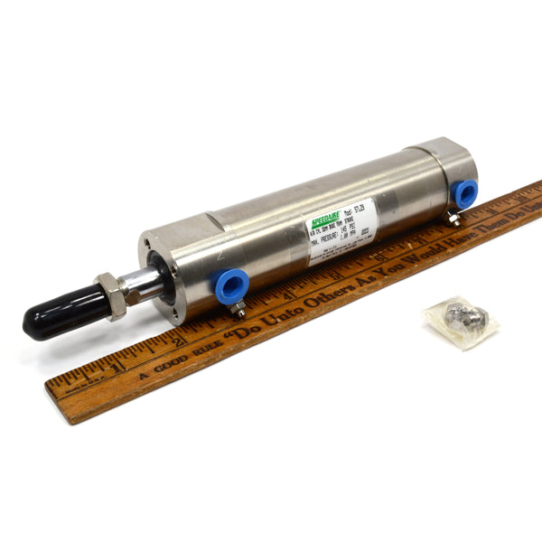 BRAND NEW SPEEDAIRE (Grainger) AIR CYLINDER No. 5TLZ9 w/ 32mm Bore & 75mm Stroke