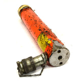 Very Used SPX POWER TEAM 10-Ton HYDRAULIC CYLINDER No. C1010C w/ 10-1/8" Stroke