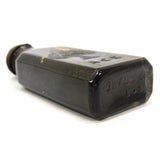 Vintage ACE OF SPADES 3.5oz SHOE POLISH BOTTLE (empty) w/ ORIGINAL CAP Patina!!