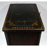 Antique FAIRBANKS CHEST OF DRAWERS Dresser/End Table CAST IRON & WOOD Homemade?