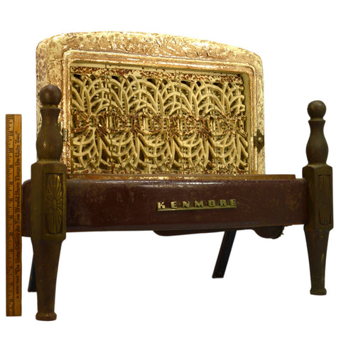 Vintage KENMORE PROPANE SPACE HEATER Portable MODEL 114-8080-20 Ceramic & Steel