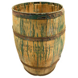 Vintage WOOD BARREL Epsom Salt MERCK & CO. CHEMISTS from HACKETTSTOWN, NJ Rare!!