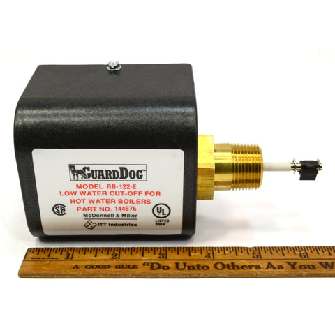 New! McDONNELL & MILLER "GUARD DOG" Mo. RB-122-E Low Water Cut-Off PART #144676