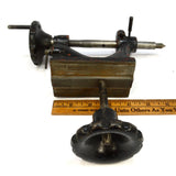 Vintage ADJUSTABLE LATHE TAILSTOCK Unbranded Tail-Stock OLD MACHINIST/WOOD TOOL