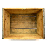 Vintage KRUEGER BREWING CO. BEER & ALES WOODEN CRATE Wood Box NEWARK, NJ c.1937