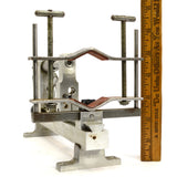 Vintage UNBRANDED CLOCK MAINSPRING WINDER + Attachment HOME/SHOP-MADE? Unusual!