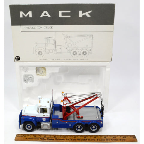 Excellent! FIRST GEAR "MACK R-MODEL TOW TRUCK" 1:34 Diecast Wrecker "US POSTAL"