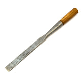 Antique FIRMER SOCKET CHISEL by D.R. BARTON, ROCHESTER 15/16" Millwright 1849-74