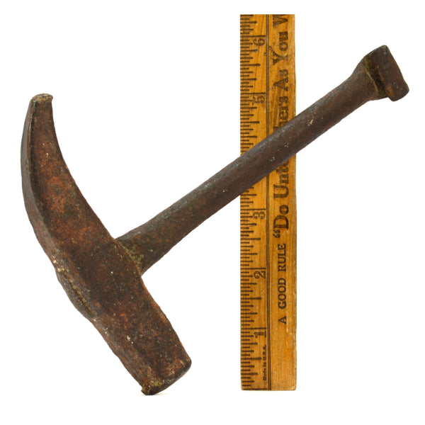 Antique BLACKSMITH MADE IRON "SNOWBALL HAMMER" or "SNOW KNOCKER" Horse/Farm Tool
