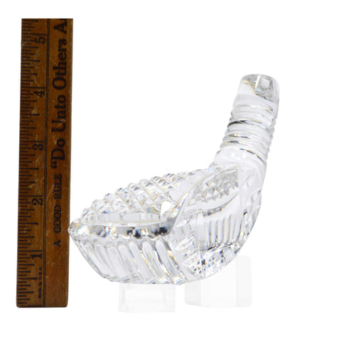 Vintage WATERFORD CUT GLASS 'GOLF CLUB HEAD' PAPERWEIGHT *No Sticker* but EUC!!