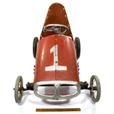 Vintage MURRAY "FIRE BALL" PEDAL RACE CAR c.1960's No. 1 CUSTOM HIGH-BACK Rare!