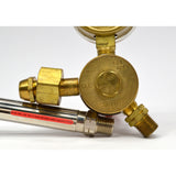 SMITH'S ACETYLENE REGULATOR No. H1983-520 + JEWELRY TORCH HANDLE #NE180A & Flint