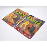 New on Card TMNT APRIL FIGURE Lot of 2 TEENAGE MUTANT NINJA TURTLES No 5000/5000