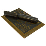 Antique JOHN ROYLE & SONS "CUTTERS THAT CUT" Solid Brass PROMO SAMPLE! Machinist