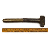 Antique NUT WRENCH-HAMMER COMBO TOOL by J. RICE & CO. Unusual SCREW-ADJUST Rare!
