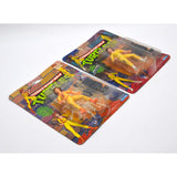 New on Card TMNT APRIL FIGURE Lot of 2 TEENAGE MUTANT NINJA TURTLES No 5000/5000