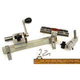 Vintage UNBRANDED CLOCK MAINSPRING WINDER + Attachment HOME/SHOP-MADE? Unusual!