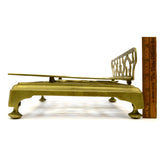 VTG/Antique SOLID BRASS SHEET MUSIC and/or BOOK STAND Collapsible DESKTOP-STYLE