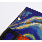 Antique SALESMAN SAMPLE(?) Painted Tile/Panel "COLUMBIAN ART METAL WORKS" (8of8)