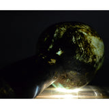 Ancient? FREE BLOWN GLASS FLASK 3.25" Bottle/Vessel ROMAN? c.100-300 AD? Patina!