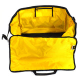 New! MOUNTAINSMITH "ZIP TOP TOTE" Size LARGE 25"x15"x16" Black w/ Shoulder Strap