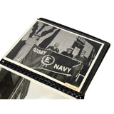 Vintage ARMY-NAVY "E" AWARD 8 Foot PENNANT FLAG + Book & Letters J. ROYLE & SONS