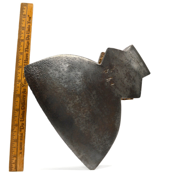 Antique BROAD-HEWING AXE Marked "G.W. BRADLEY" w/ ARROW LOGO! 5 lbs N.Y. PATTERN