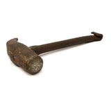 Antique BLACKSMITH MADE IRON "SNOWBALL HAMMER" or "SNOW KNOCKER" Horse/Farm Tool