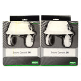 New! MSA SAFETY "SOUND CONTROL SH" Lot of 2 HELMET MOUNTED EARMUFF No. 10129327