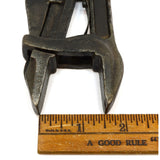 Antique QUICK-ADJUST NUT WRENCH by VANDERGRIFT CO c.1891 "PATTENED" Stamp Error!