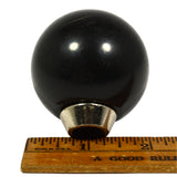 Vintage 8-BALL GEAR SHIFT KNOB Hot/Rat Rod POOL EIGHT-BALL Screw-Adjust Adapter!
