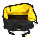 New! MOUNTAINSMITH "ZIP TOP TOTE" Size LARGE 25"x15"x16" Black w/ Shoulder Strap