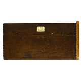 Vintage "TELESCOPE BINOCULARS" Finger-Jointed WOOD BOX by SEIKI SEISAKUSHO Japan