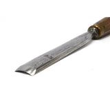 Vintage J ADDIS & SONS 3/4" CARVING GOUGE-CHISEL 5" of Steel OCTAGON WOOD HANDLE