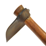 Vintage TRUE TEMPER ITALIAN GRAPE-Grub-GRADING HOE #IGH7 Original HICKORY HANDLE
