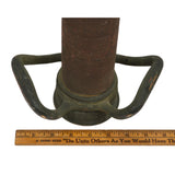 Antique EUREKA FIRE HOSE CO. NOZZLE 30" Wrapped Brass DATED 1905 Superb Patina!