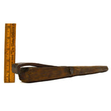 Antique COOPERS HOOP DOG / LIFTER Barrel Makers LEVER HOOK Primitive Tool c.19TH