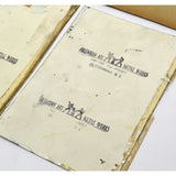 Antique SALESMAN SAMPLE(?) Painted Tile/Panel "COLUMBIAN ART METAL WORKS" (8of8)