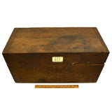 Vintage "TELESCOPE BINOCULARS" Finger-Jointed WOOD BOX by SEIKI SEISAKUSHO Japan